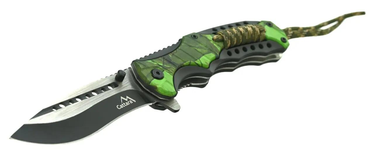 Briceag tactic Cattara Jungle cu paracord 2/6