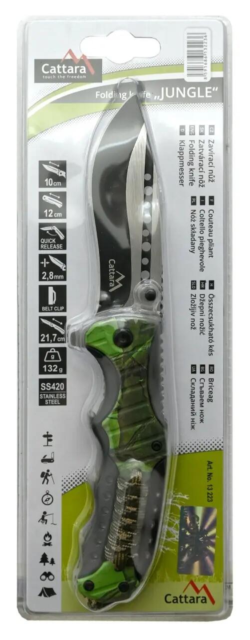 Briceag tactic Cattara Jungle cu paracord 6/6