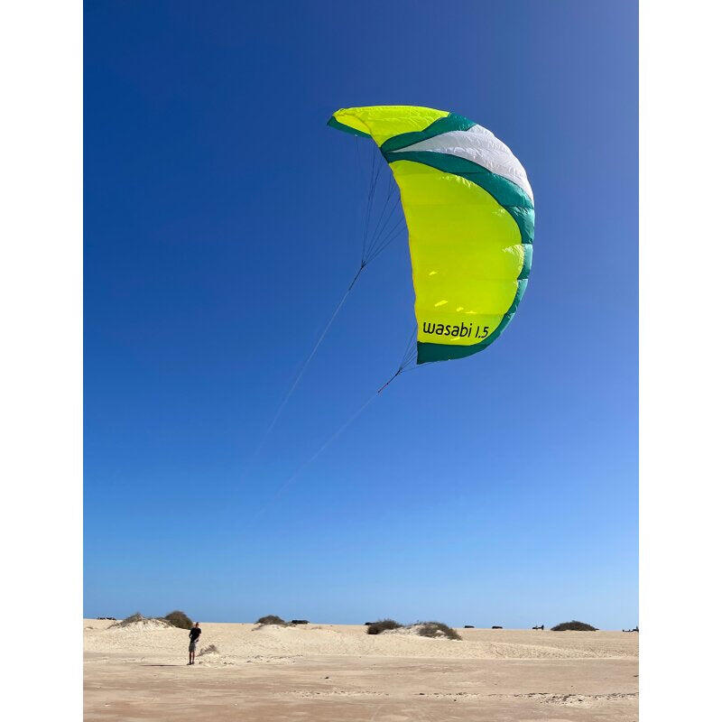 Lenkmatten Spiderkites Wasabi 1.5 10615 Gelb 155 x 57 cm 6/7