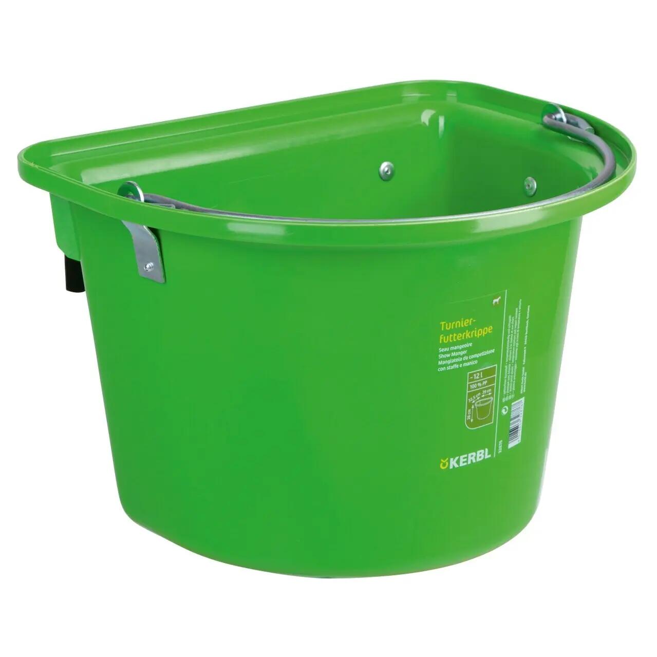 Mangiatoia in plastica con maniglia per cavalli Covalliero 1/1