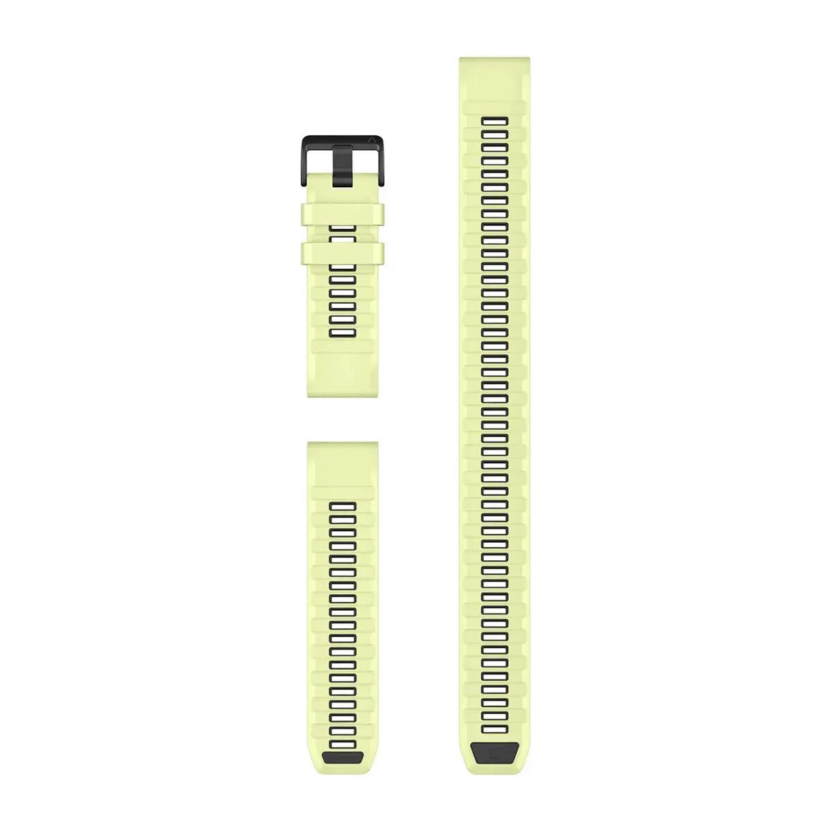 Bracelet de montre en silicone Garmin QuickFit® 26 mm 1/2
