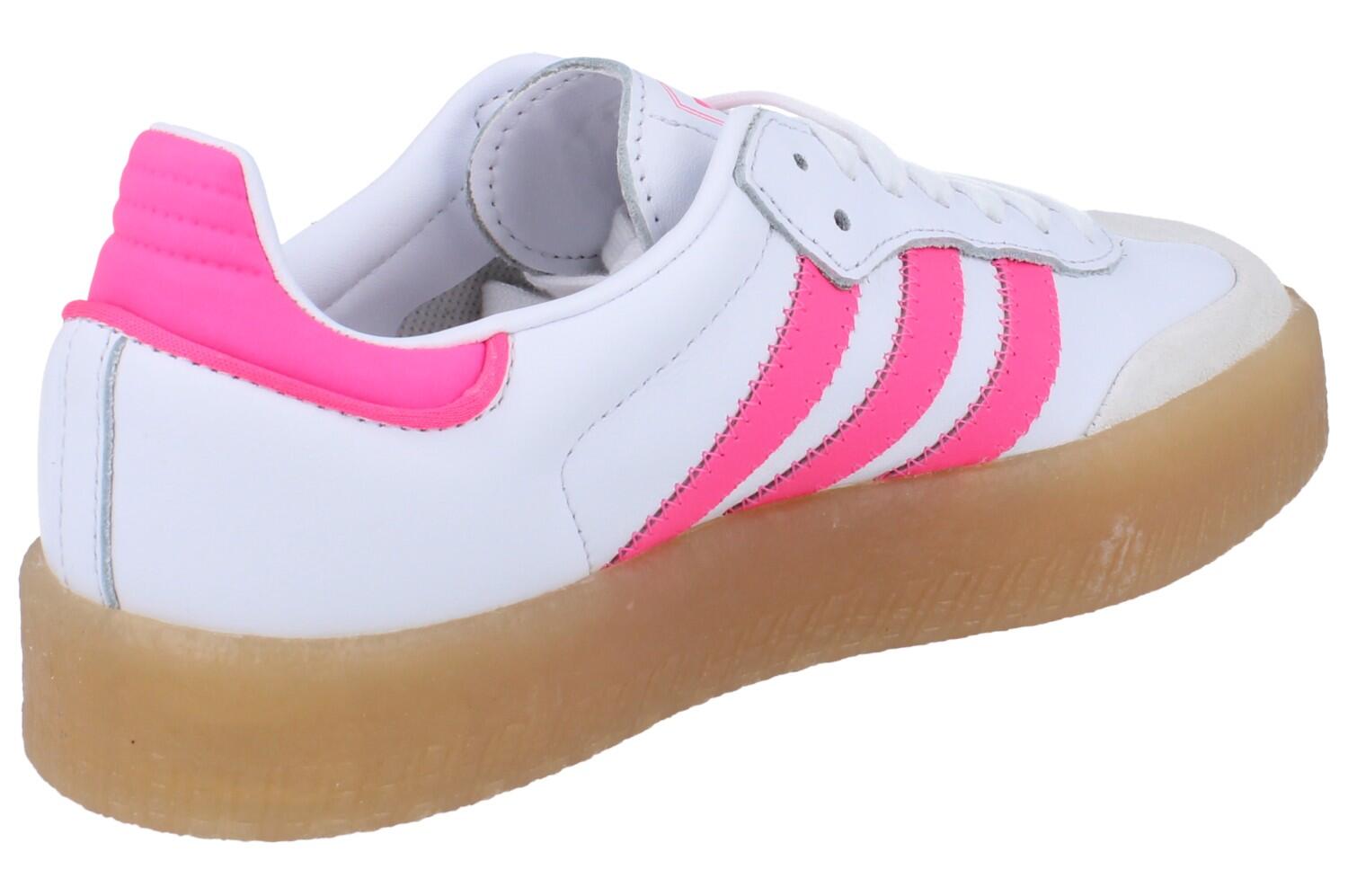 Chaussures adidas Sambae Blanc/Rose 3/6