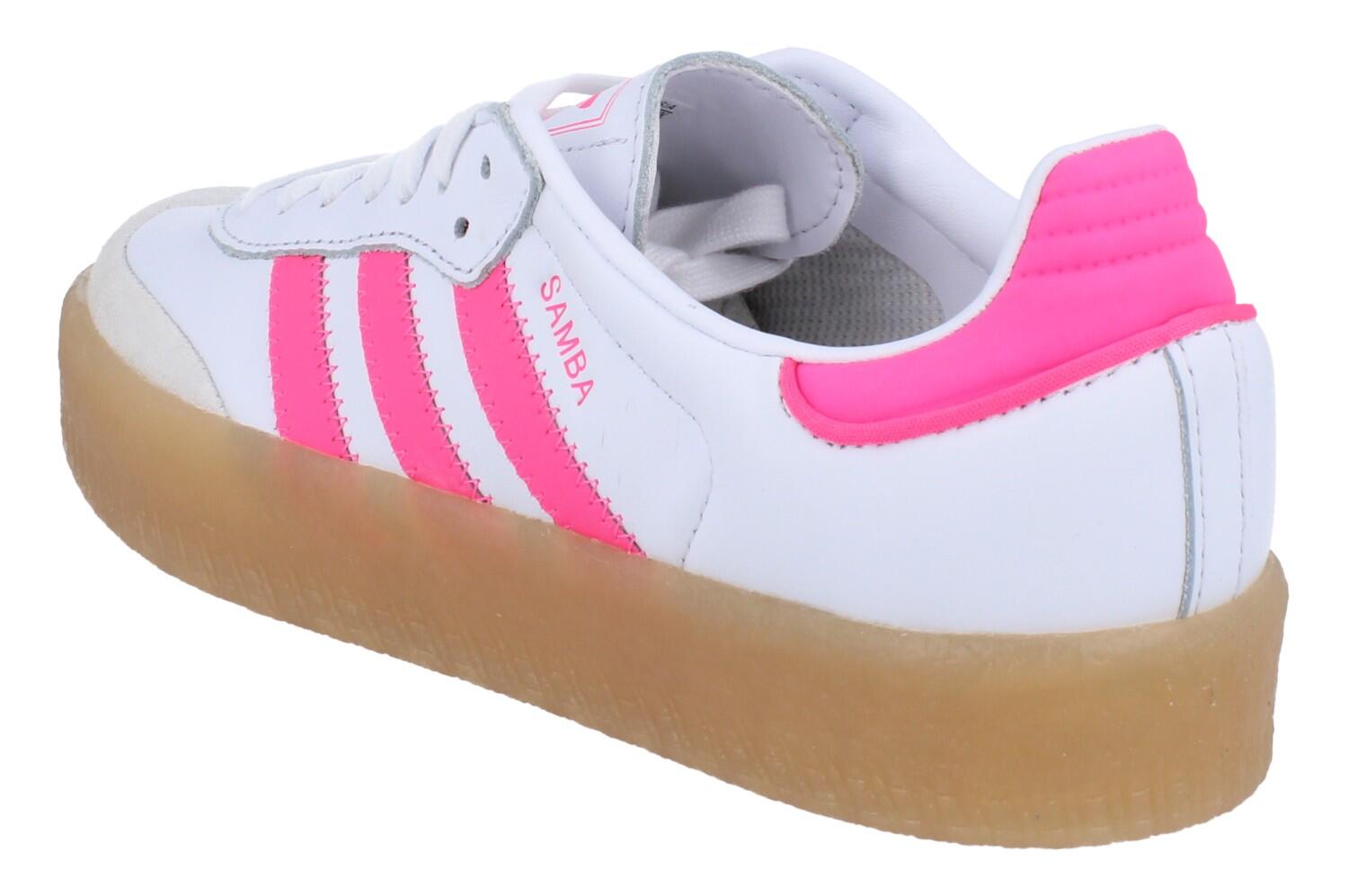 Chaussures adidas Sambae Blanc/Rose 2/6