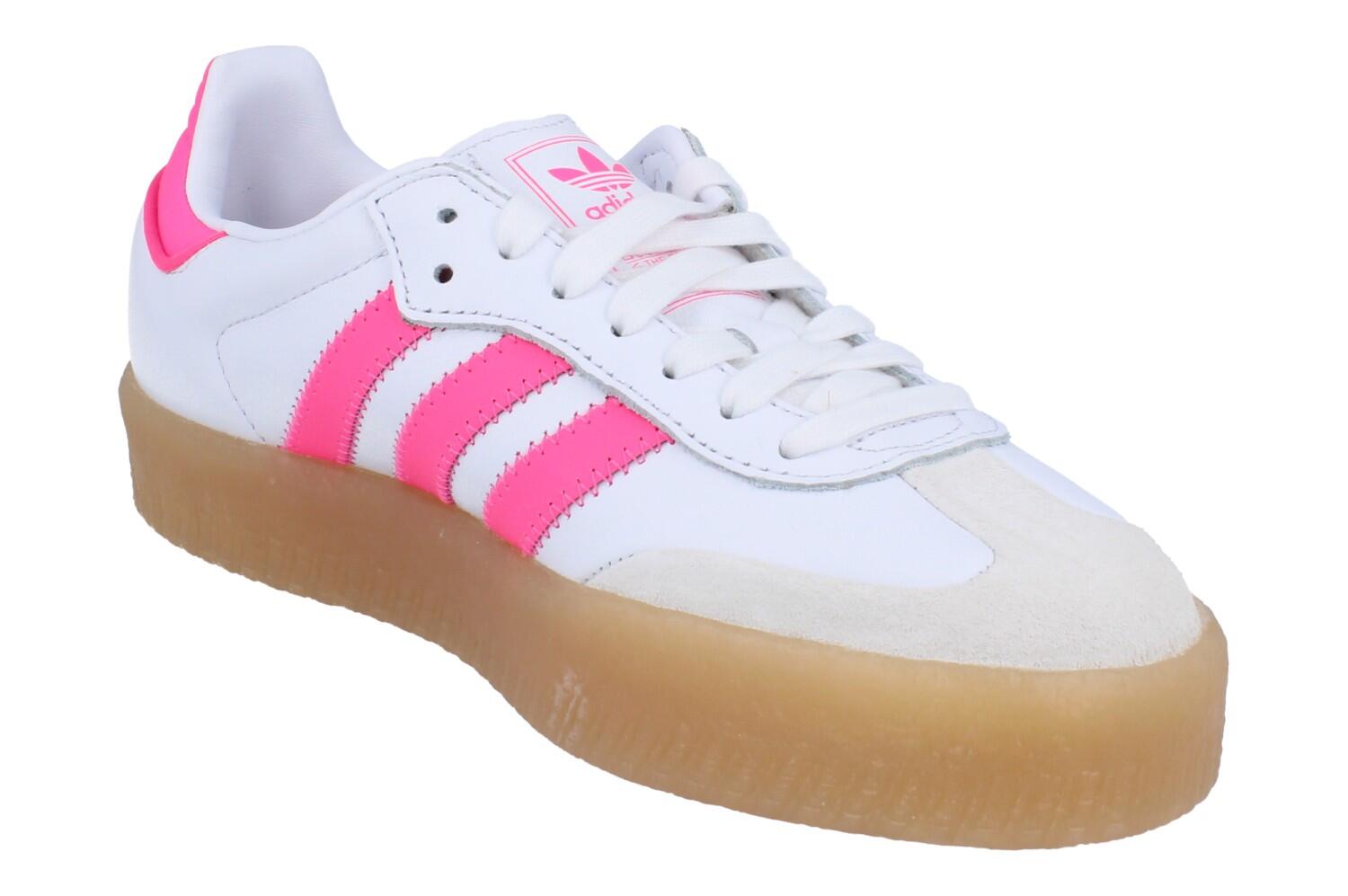 Chaussures adidas Sambae Blanc/Rose 4/6