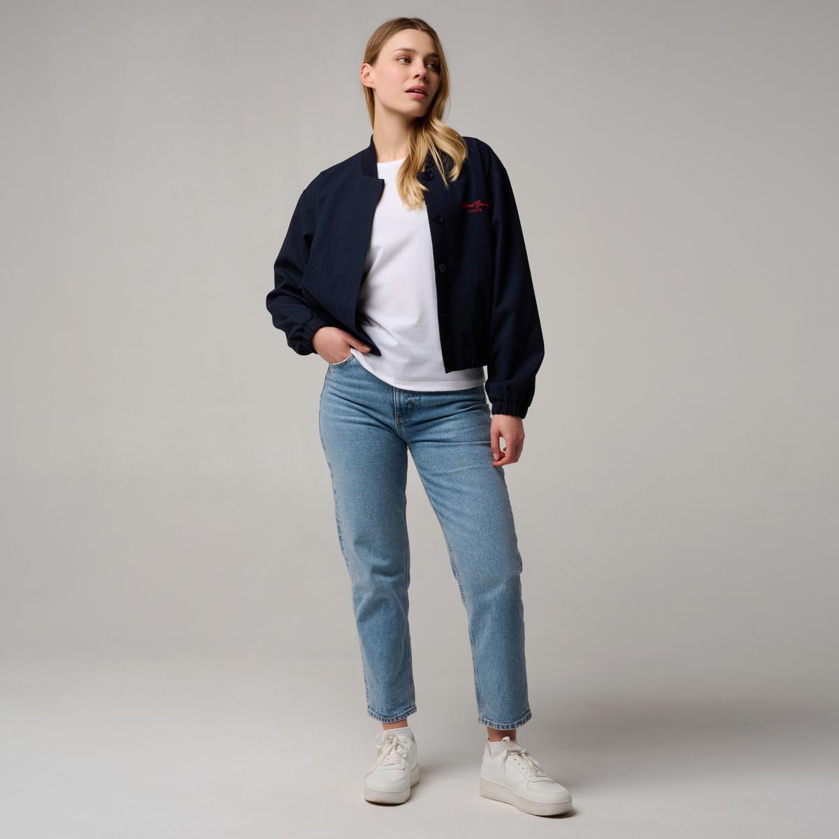Veste Heritage Cœur femme Roland-Garros - Marine 3/5