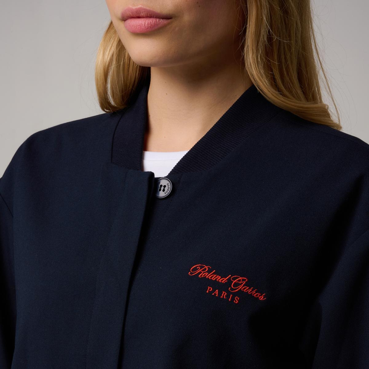 Veste Heritage Cœur femme Roland-Garros - Marine 2/5