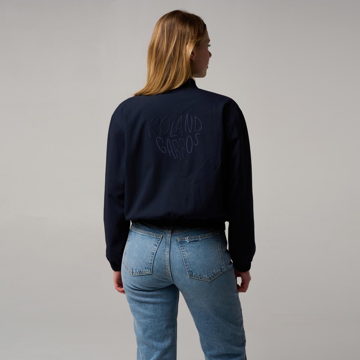 Veste Heritage Cœur femme Roland-Garros - Marine 4/5