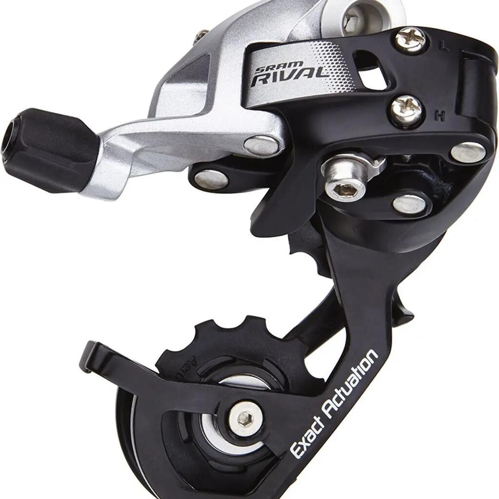 SRAM Rival 22 short-cage rear derailleur, 11-speed, max 28T