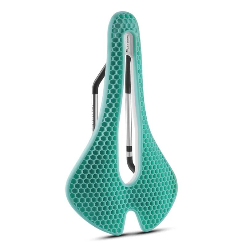 Fiets zadel MTB schokbestendig en ademend 2/6