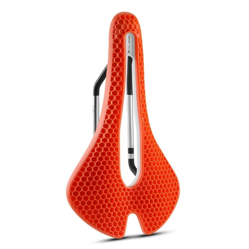 Fiets zadel MTB schokbestendig en ademend 2/6