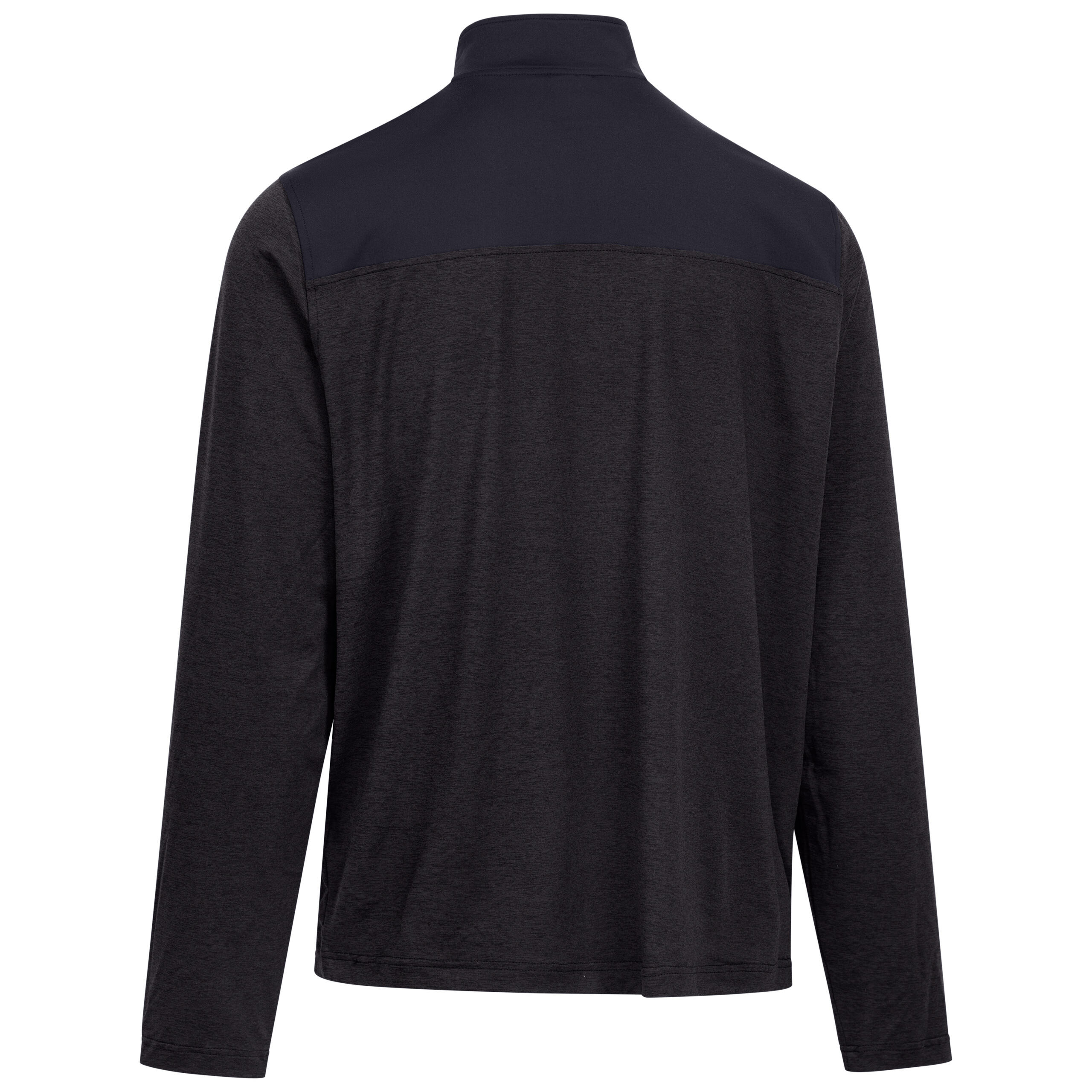 Mens 1/2 Zip Neck Antibacterial Wicking Quick Dry Long Sleeve Top - Lawrie 2/2