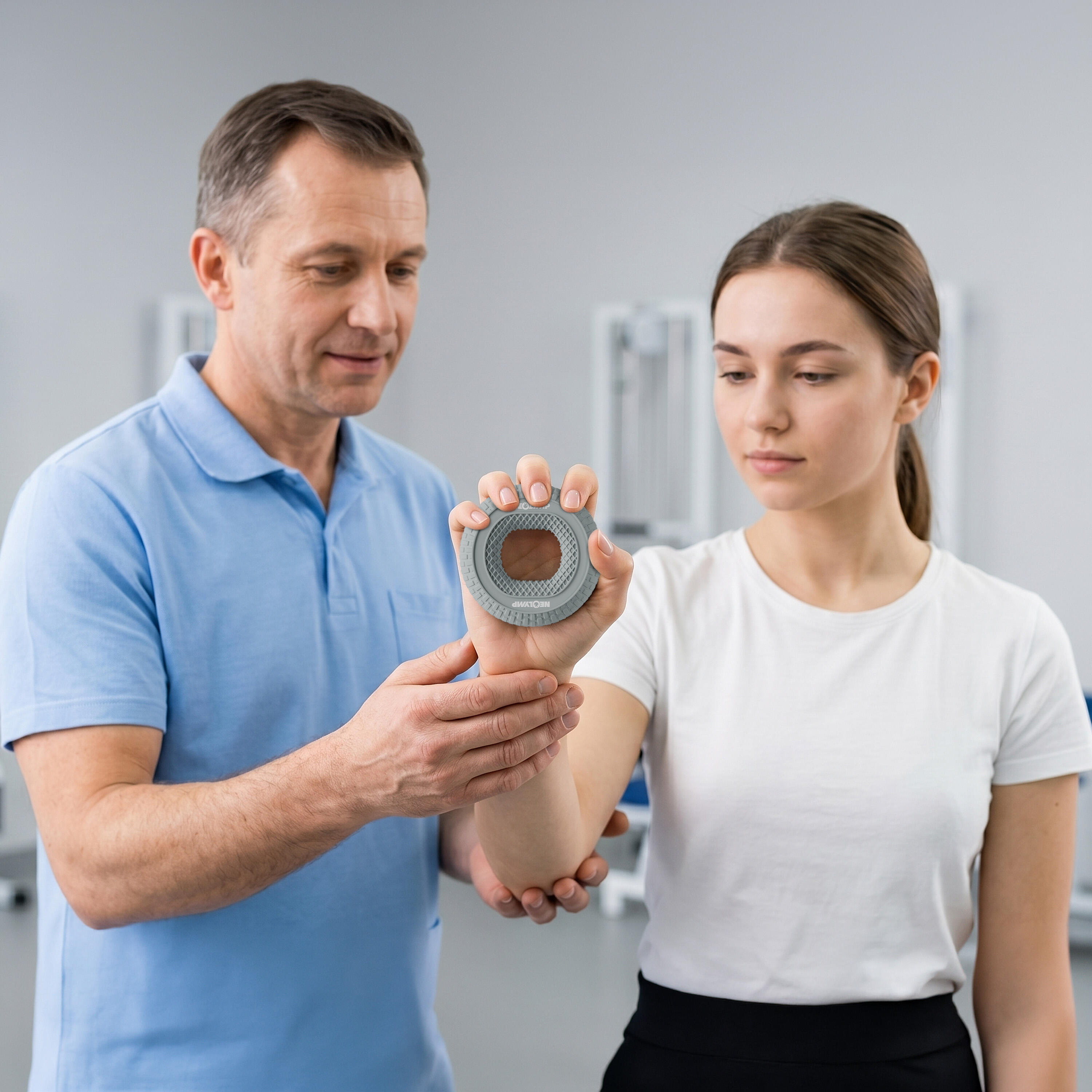Silikon-Handtrainer Set, 3 Stufen für Griffkraft & Fingertraining im Alltag 7/7