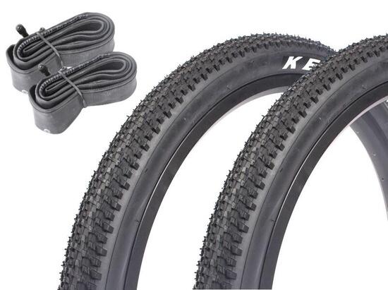 Zestaw opon MTB KENDA APTOR 24 cali + dętka AV