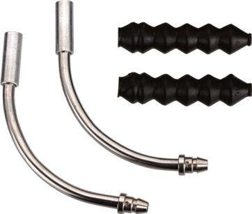 Hoekstekker met rubber bbb cycling v-brake (x2)