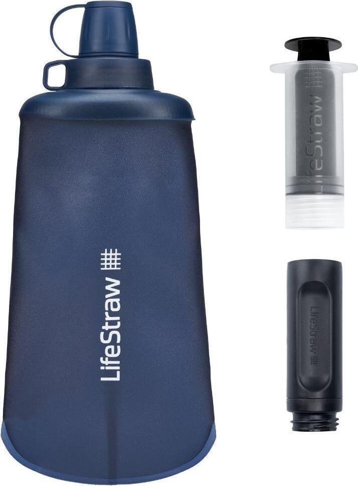 Bouteille à Presser Pliable LifeStraw Flex Peak Series 650 ml Bleu 2/7