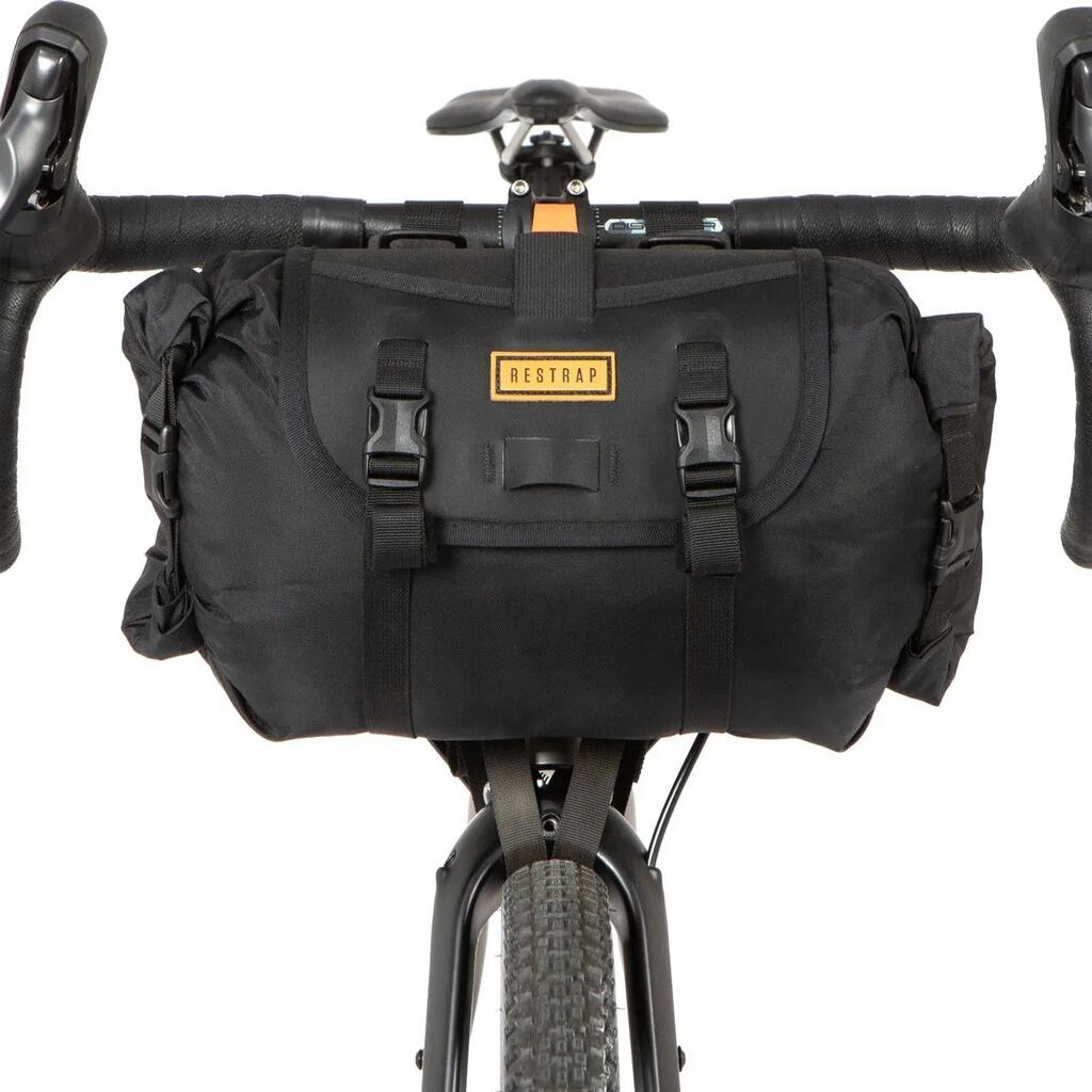 Restrap Holster Bar Bag 14L Handlebar Bag Black