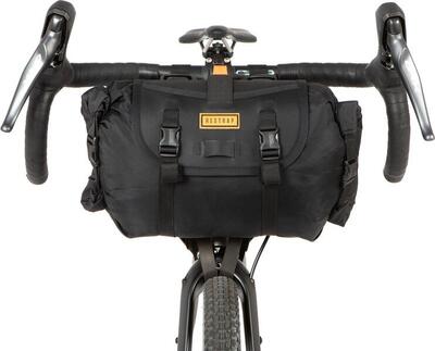 Restrap Holster Borsa da bar 14L Borsa da manubrio nera