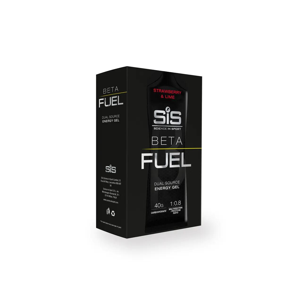 Energiegel - 6 x 60ml - Beta Fuel Strawberry & Lime 2/3