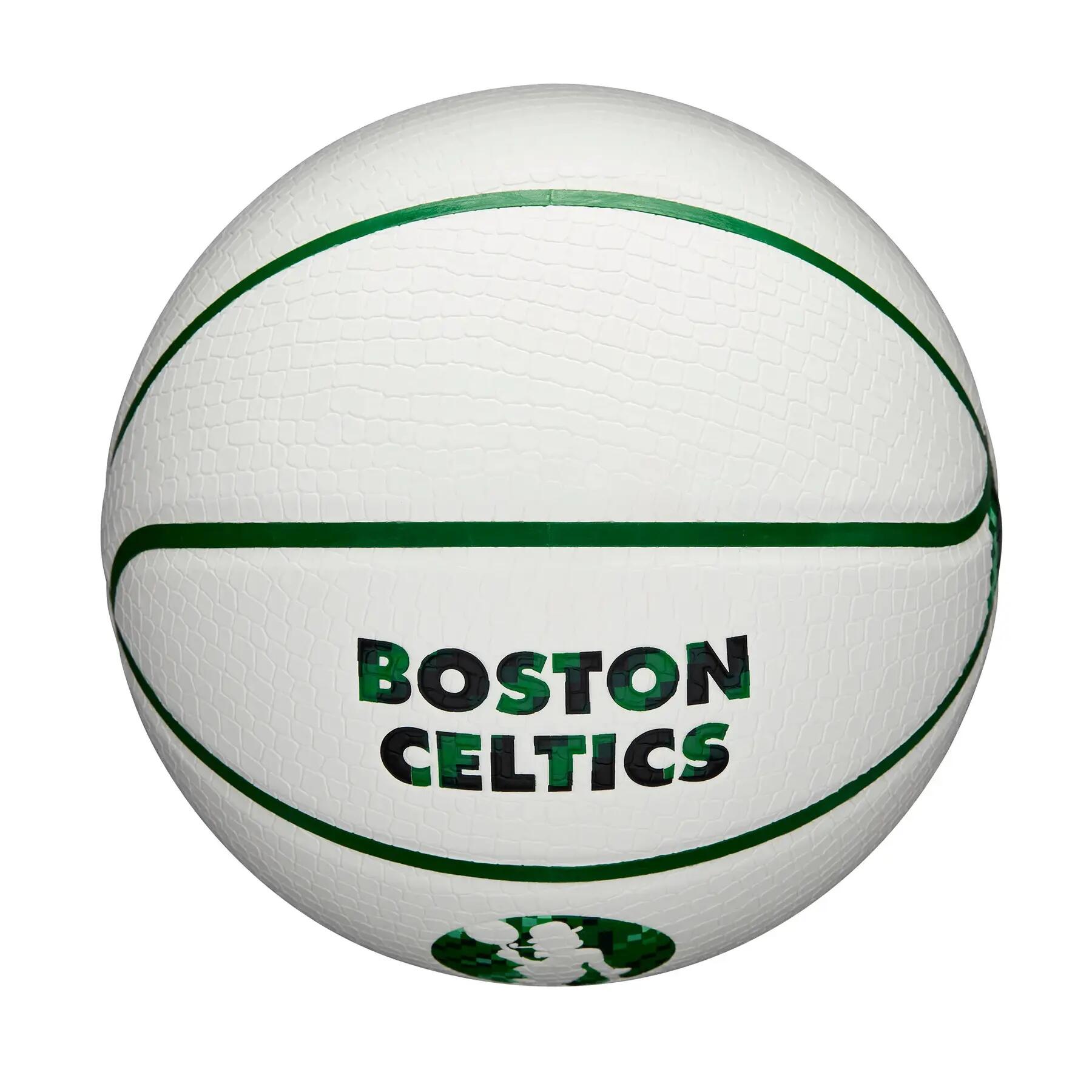 Balón de baloncesto Wilson Team Pixel Boston Celtics 5/7