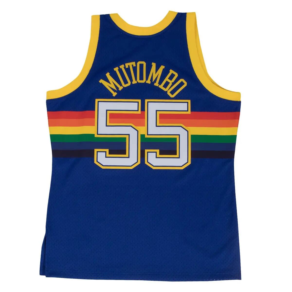 Maillot NBA Denver Nuggets Dikembe Mutombo 2/2