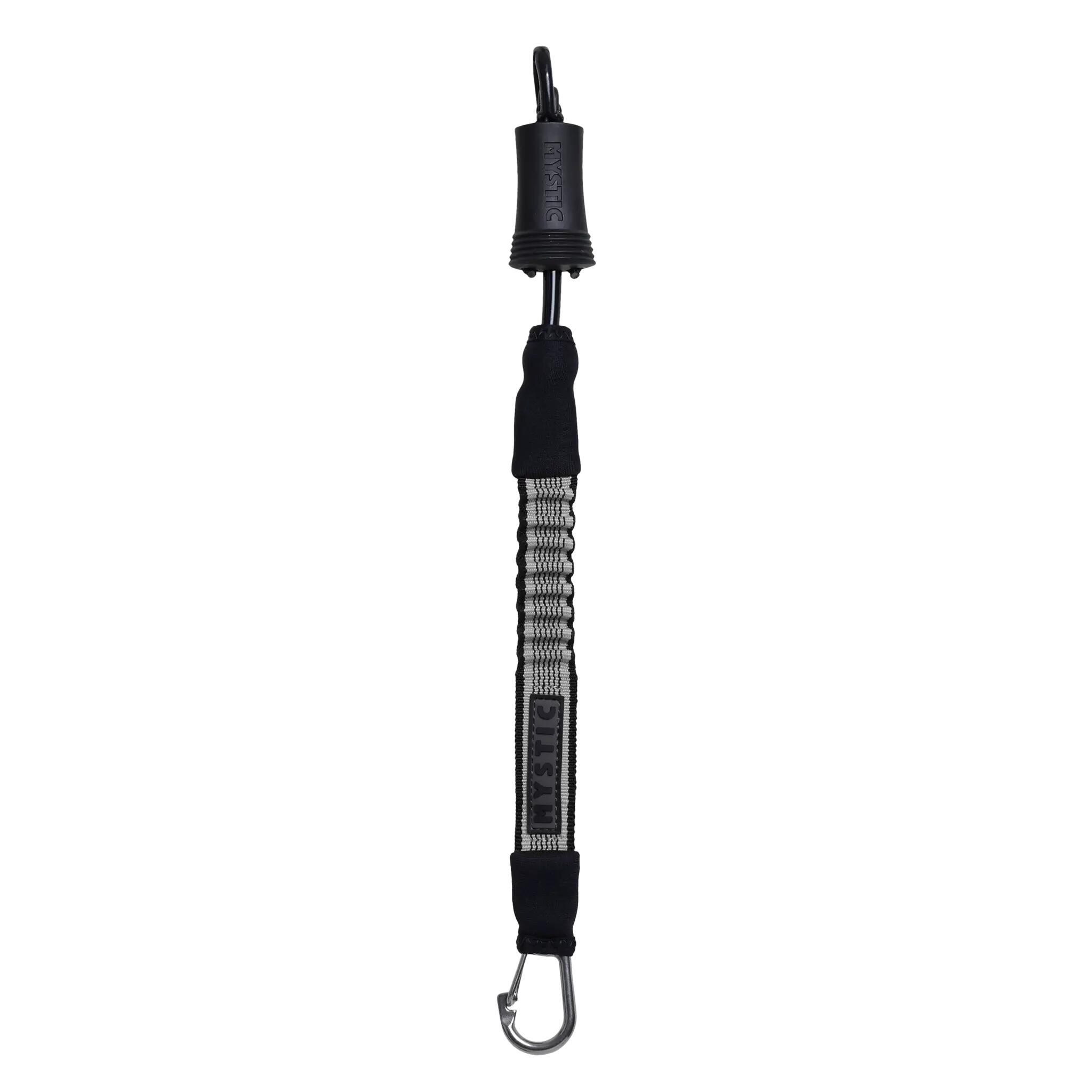 Mystic Kite Safety Leash Short - Black/White 4/7
