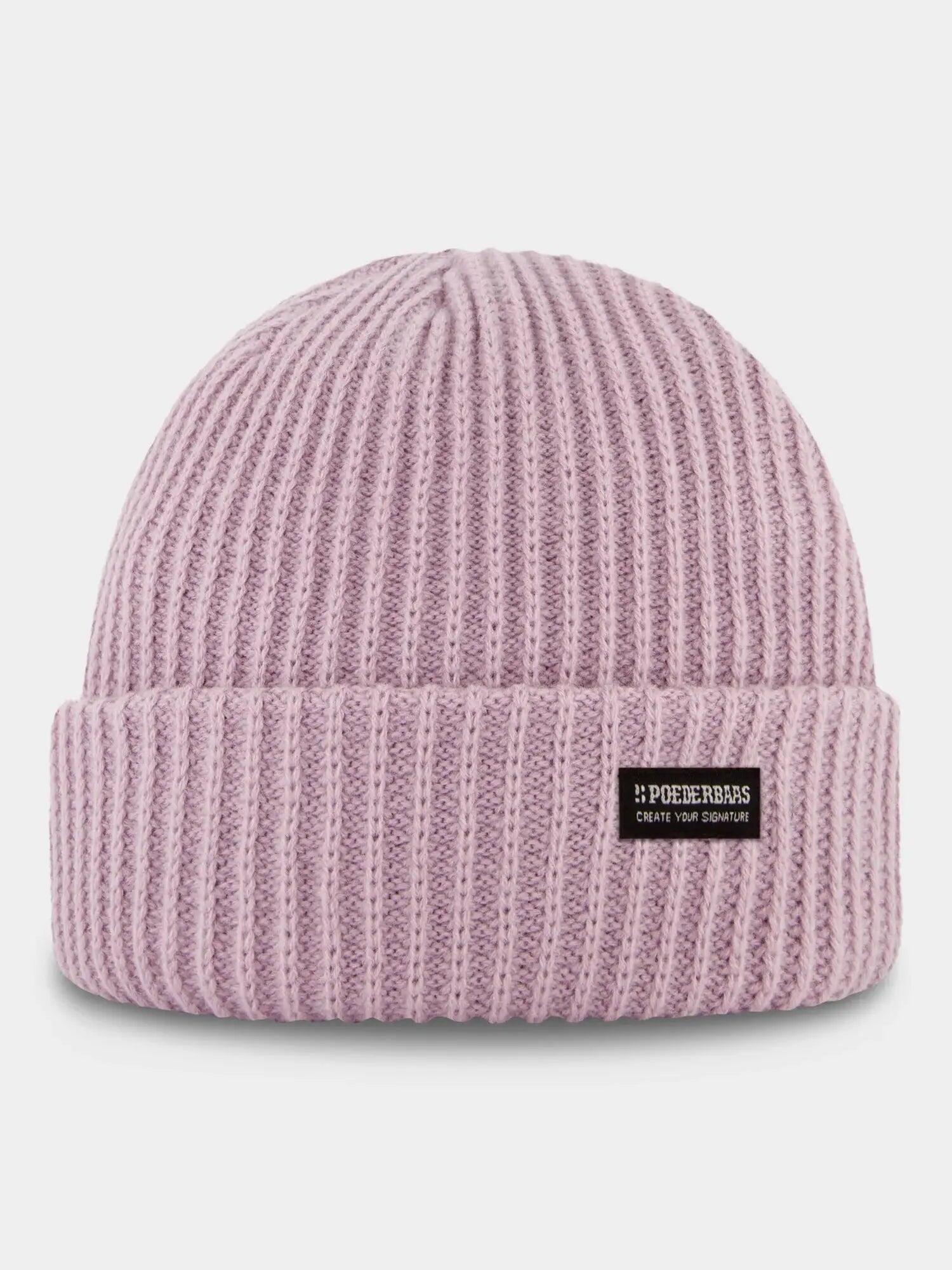 Poederbaas Royal Rib Beanie - Purple 3/7