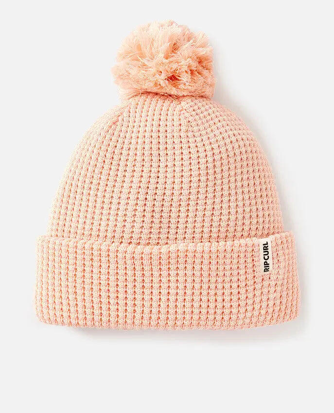 Rip Curl Anoeta Reg Pom Pom Beanie - Faded Rose 4/7