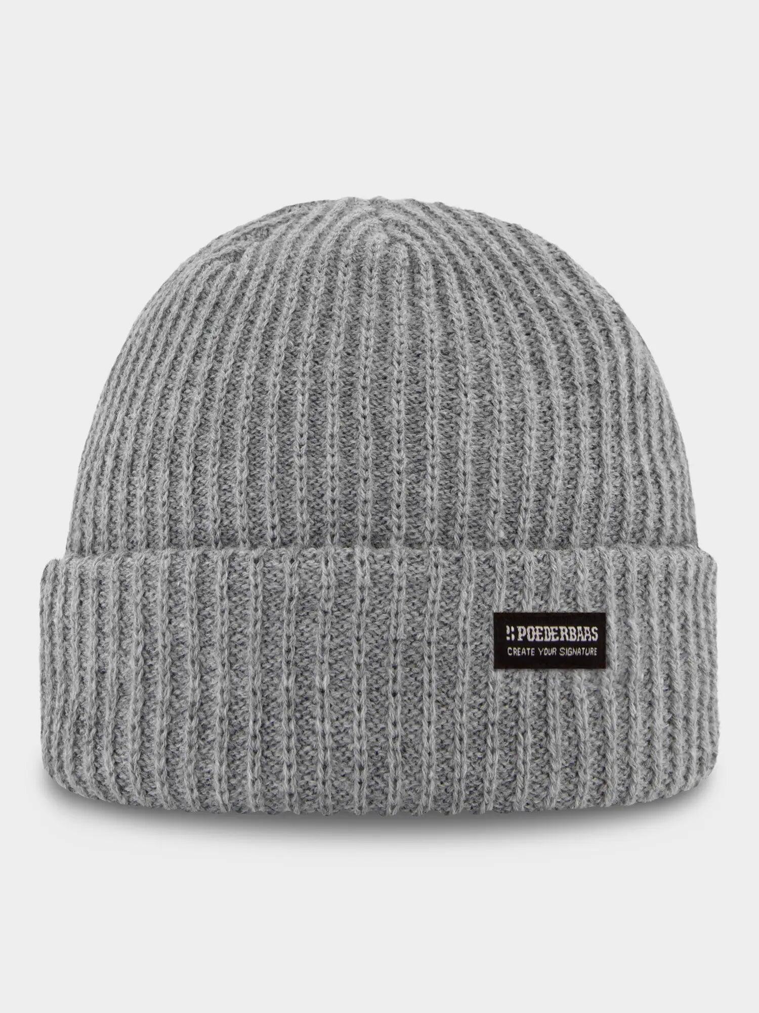 Bonnet Poederbaas Royal Rib Gris 7/7
