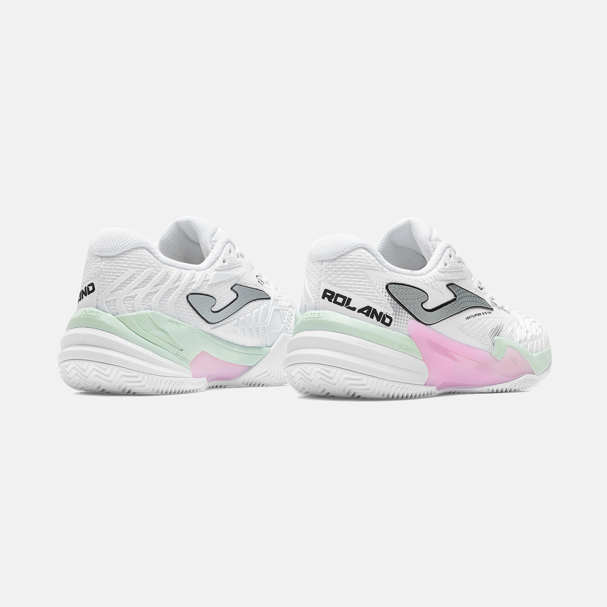 Zapatillas Pádel Mujer Joma Roland Lady 26 Blanco 4/5
