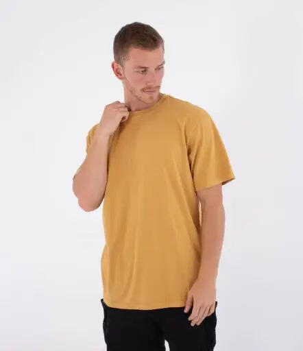 Hurley Kraft Sketch  Tee - Mustard Gold 1/7