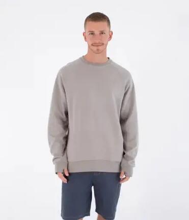 Hurley M Low Tide Crew - Particle Grey