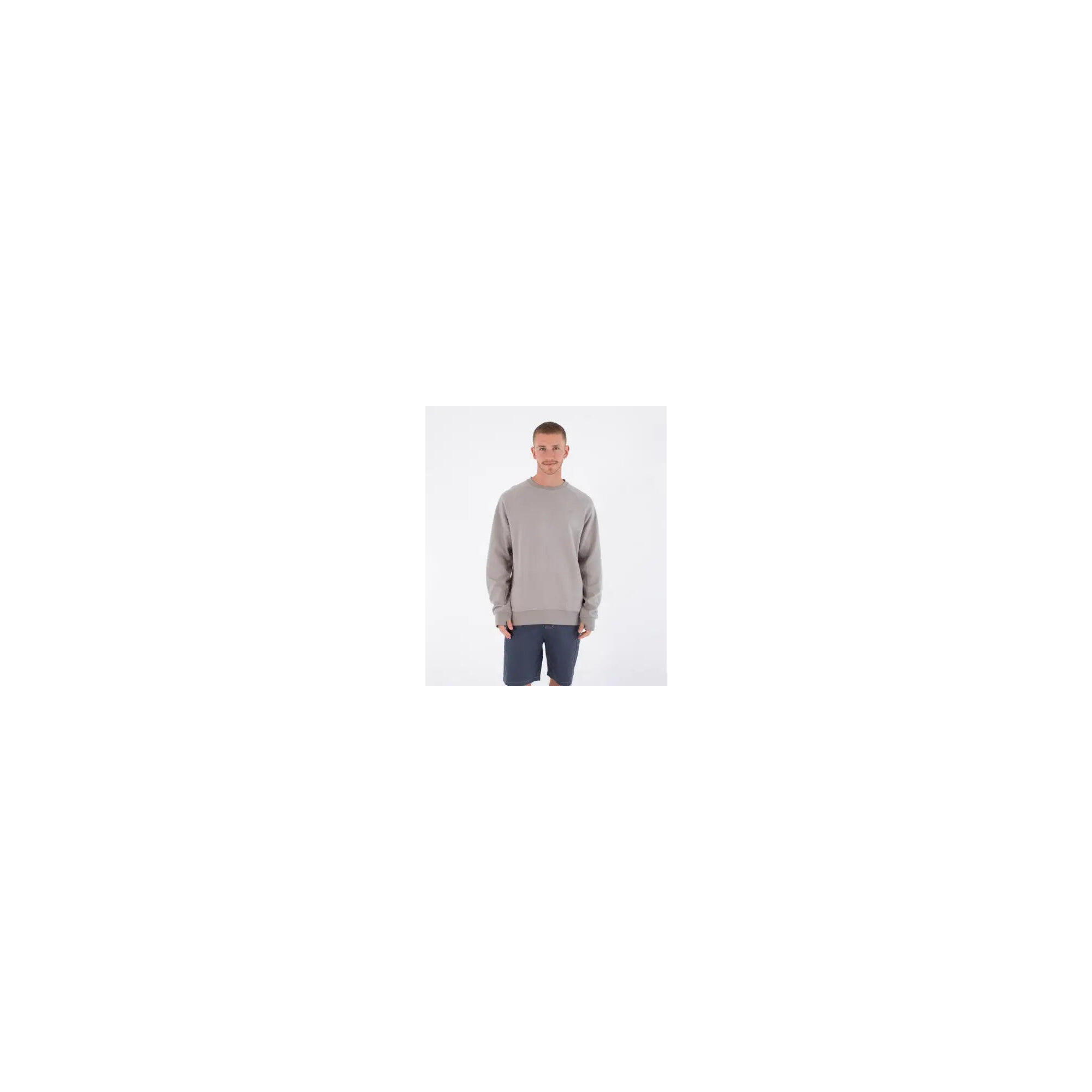 Hurley M Low Tide Crew - Particle Grey