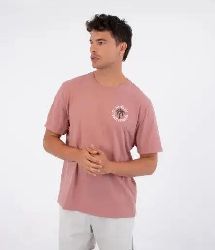 Hurley Palm Ss - Phantom Rose 4/7