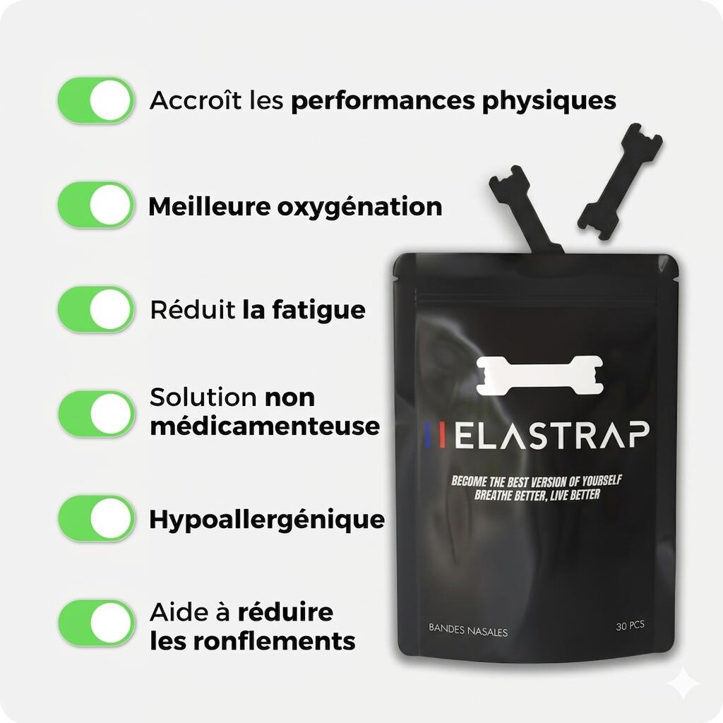 Bandes Nasales - Respiration et Performance - Running, Course, Sports et Sommeil 7/7