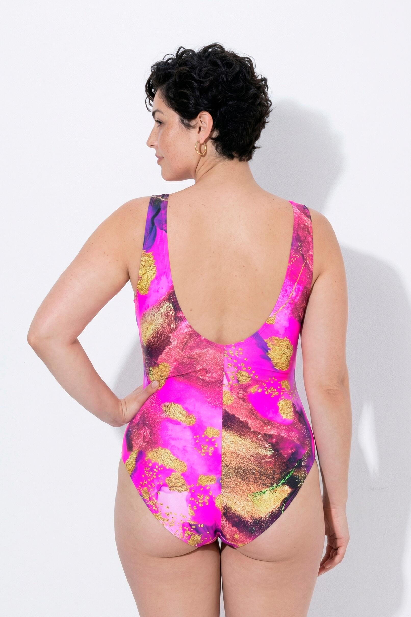 Femme Maillot de bain avec bonnets souples ruban et boucle fantaisie 2/7