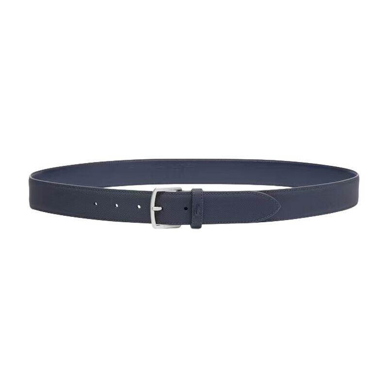 Cinturón Azul Lacoste de Petit Piqué Marine con Diseño Ligero y Práctico 2/4