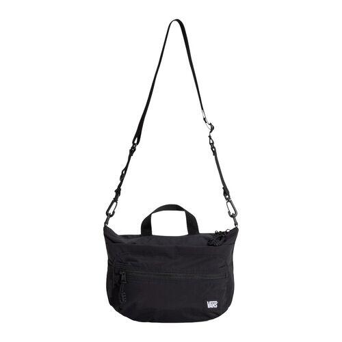 Bolso Negro Vans Wilder Crossbody Black Versátil y Ligero 4/4