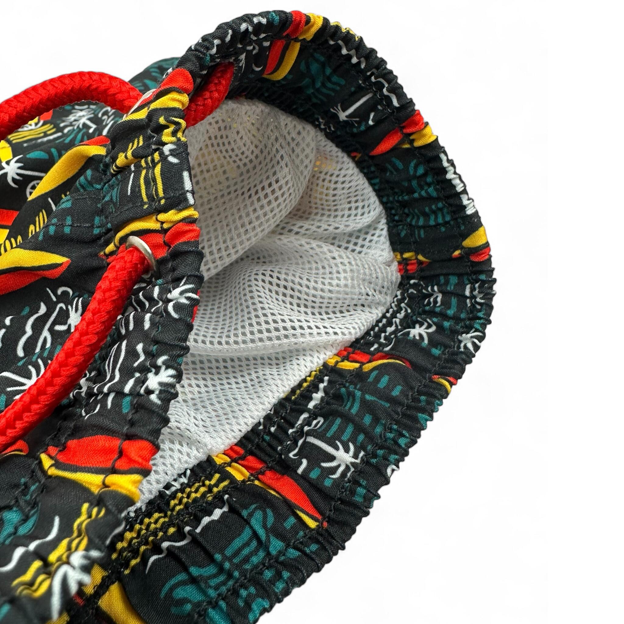 Jungen Surfen/Schwimmen Boardshorts Premium Ozeanfreundlich Tribal Boards 4/7