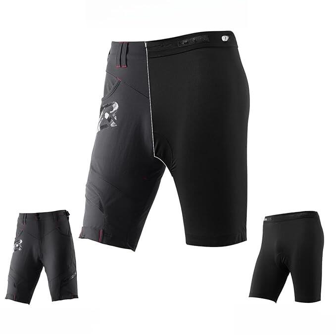 2-in-1 fietsbroek en bibshort set ROCKBROS 3/5
