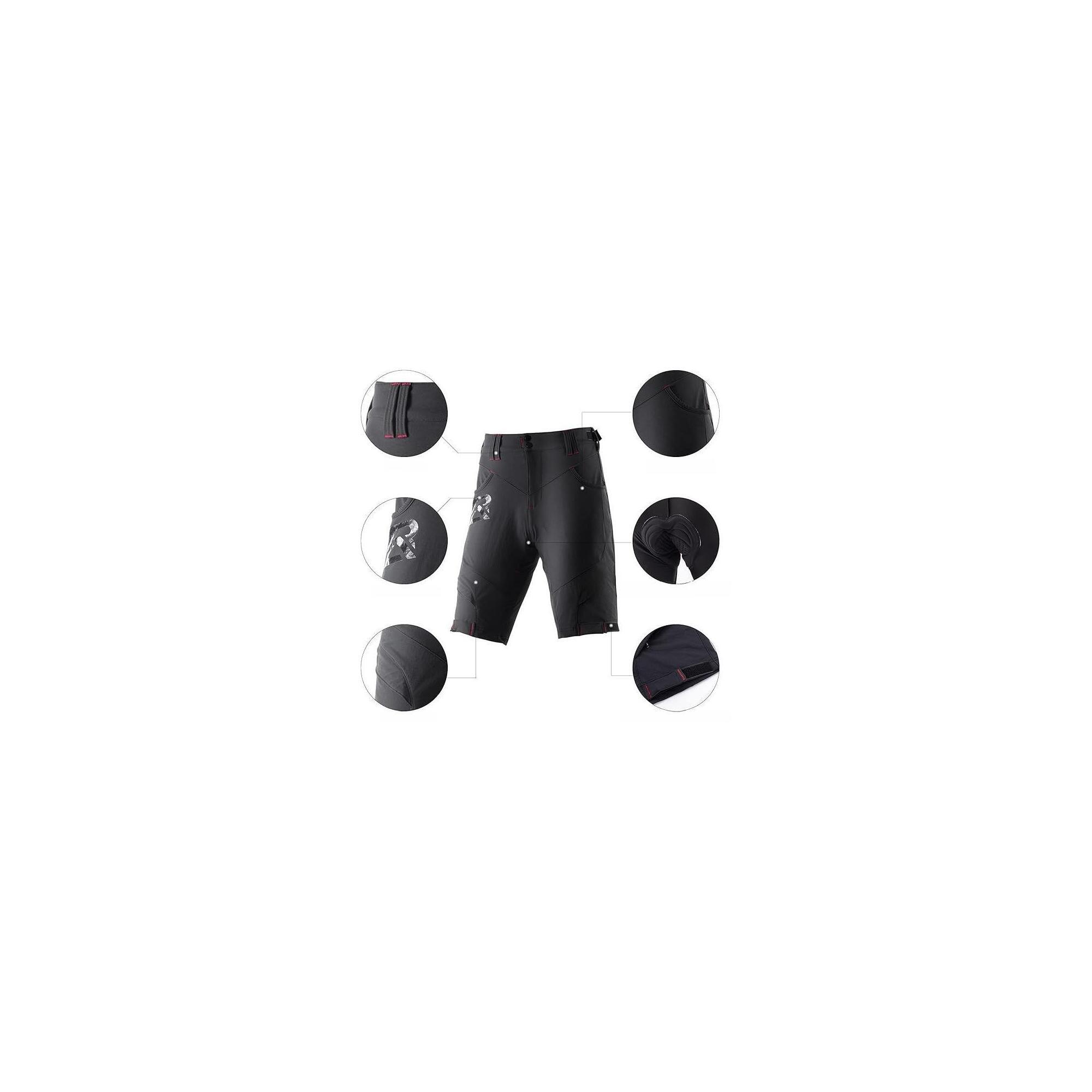 Set pantaloni scurți de ciclism 2 în 1 și pantaloni scurți cu bretele ROCKBROS