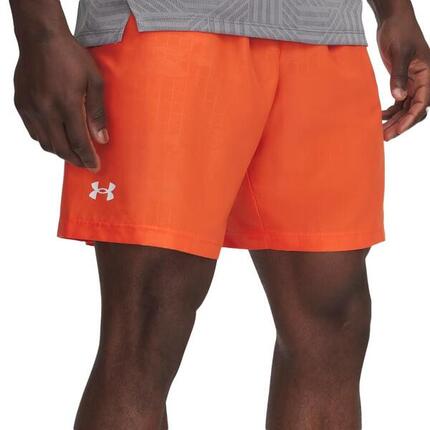 Short Orange Homme Under Armour Woven