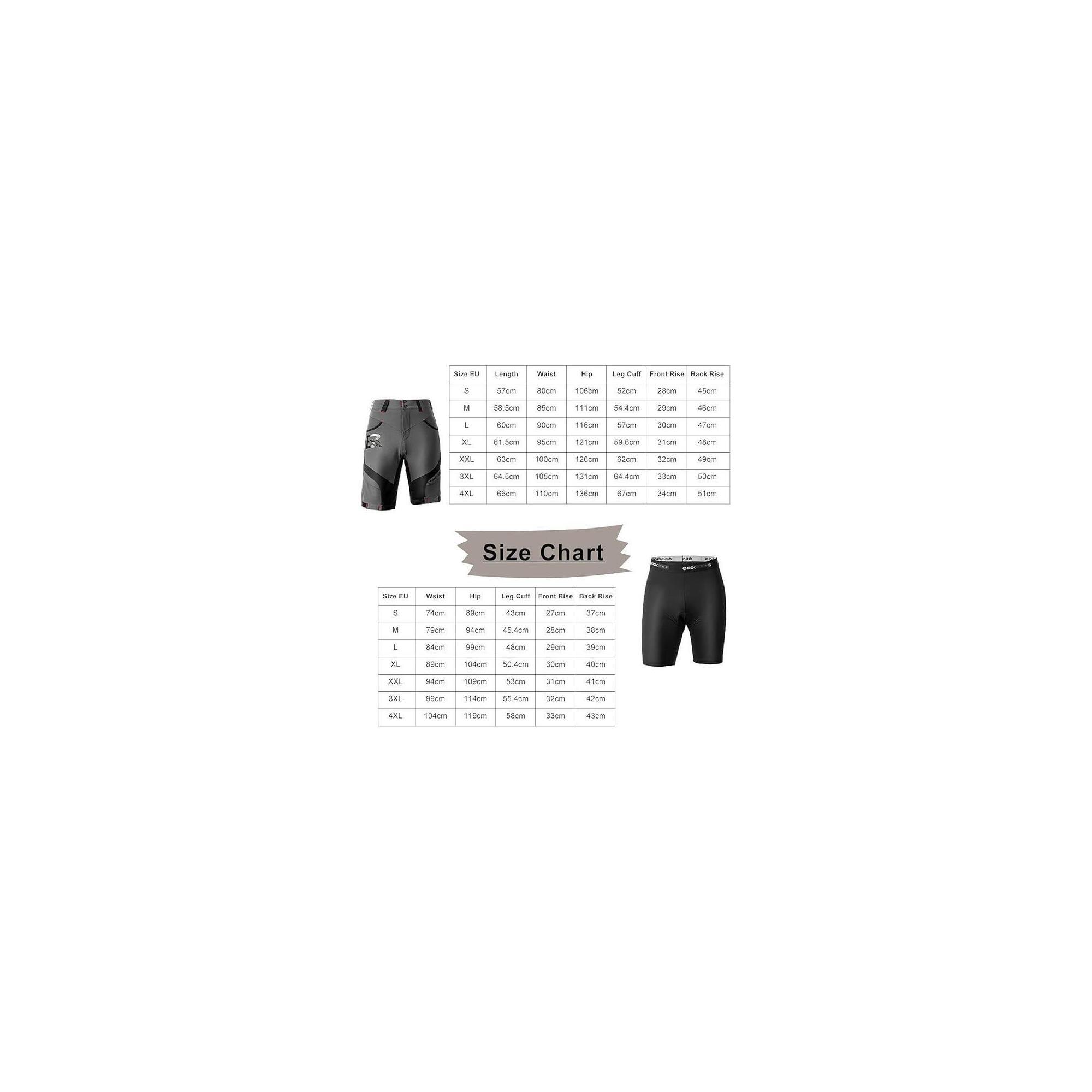 Set pantaloni scurți de ciclism 2 în 1 și pantaloni scurți cu bretele ROCKBROS