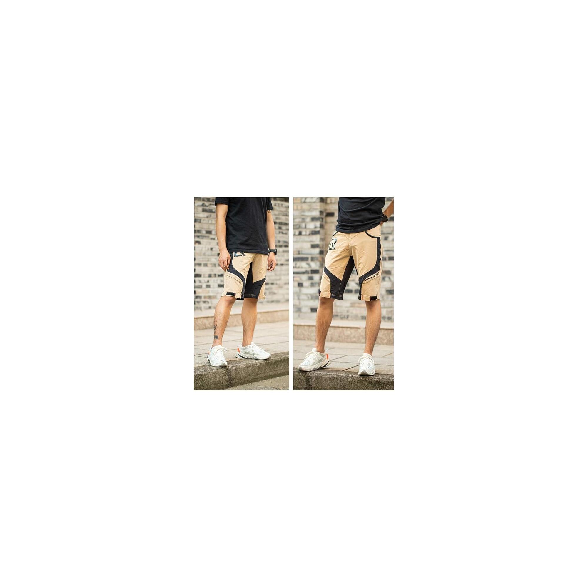 Set pantaloni scurți de ciclism 2 în 1 și pantaloni scurți cu bretele ROCKBROS