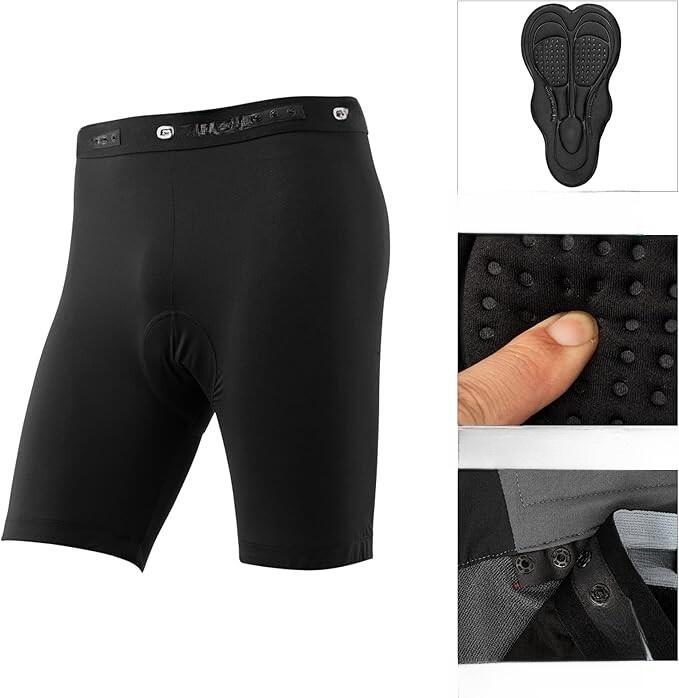 2-in-1 fietsbroek en bibshort set ROCKBROS 4/5