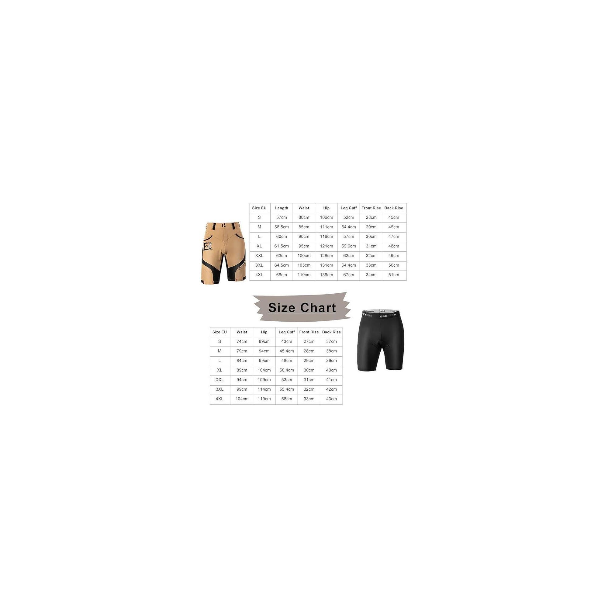 Set pantaloni scurți de ciclism 2 în 1 și pantaloni scurți cu bretele ROCKBROS