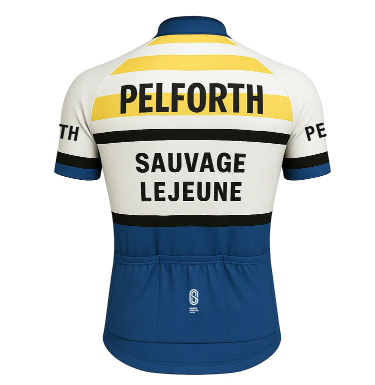 Maglia da ciclismo retrò Pelforth Lejeune - Gruppo Sportivo - M 2/5
