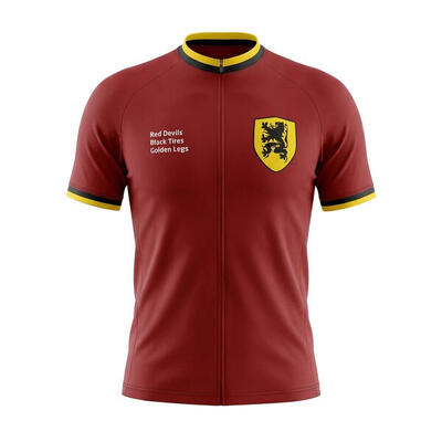 Special edition - world cup wielershirt belgië – gruppo sportivo - l