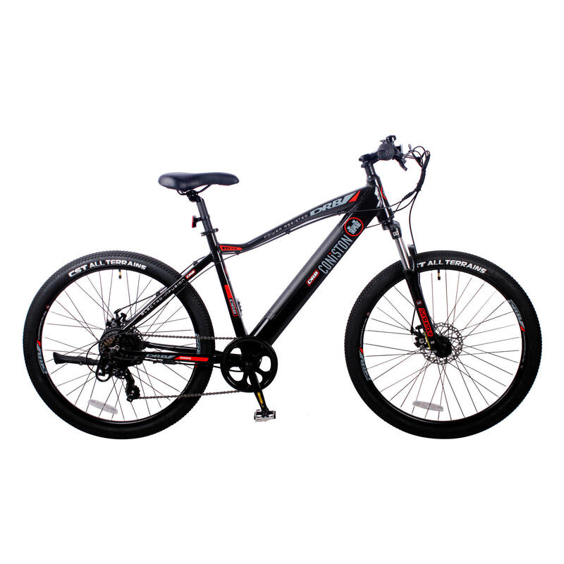 Dallingridge Coniston Hardtail Electric Mountain Bike, 27.5" Wheel, 7 Speed - Bl