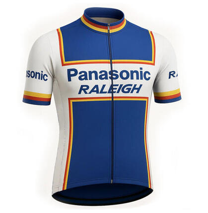 Maillot de cyclisme rétro Panasonic Raleigh - Gruppo Sportivo - M