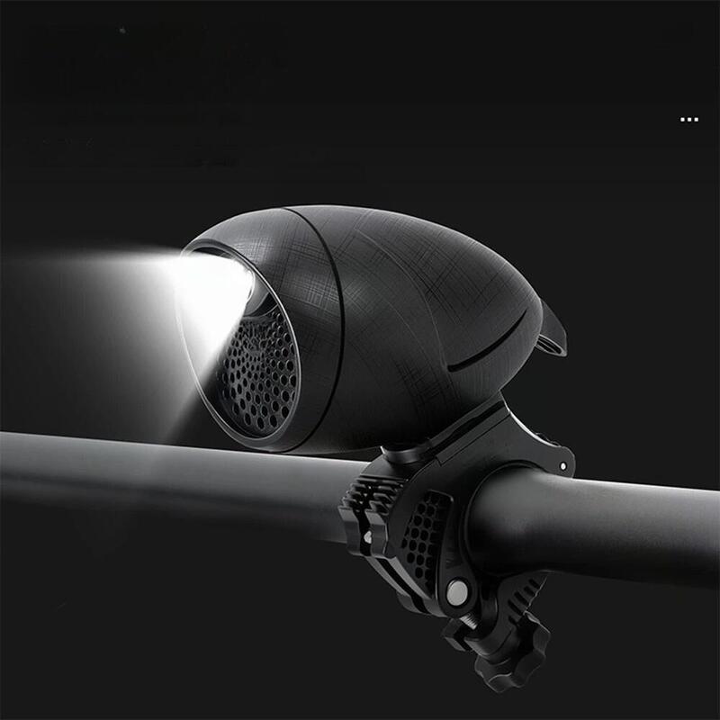 Claxon electric pentru bicicletă cu 40 de sunete și LED WEST BIKING